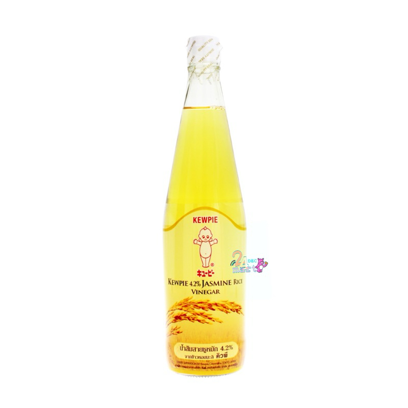 KEWPIE 4.2% Jasmine Rice Vinegar น้ำส้มสายชูหมัก 4.2% จากข้าวหอมมะลิ คิวพี 700 มล.