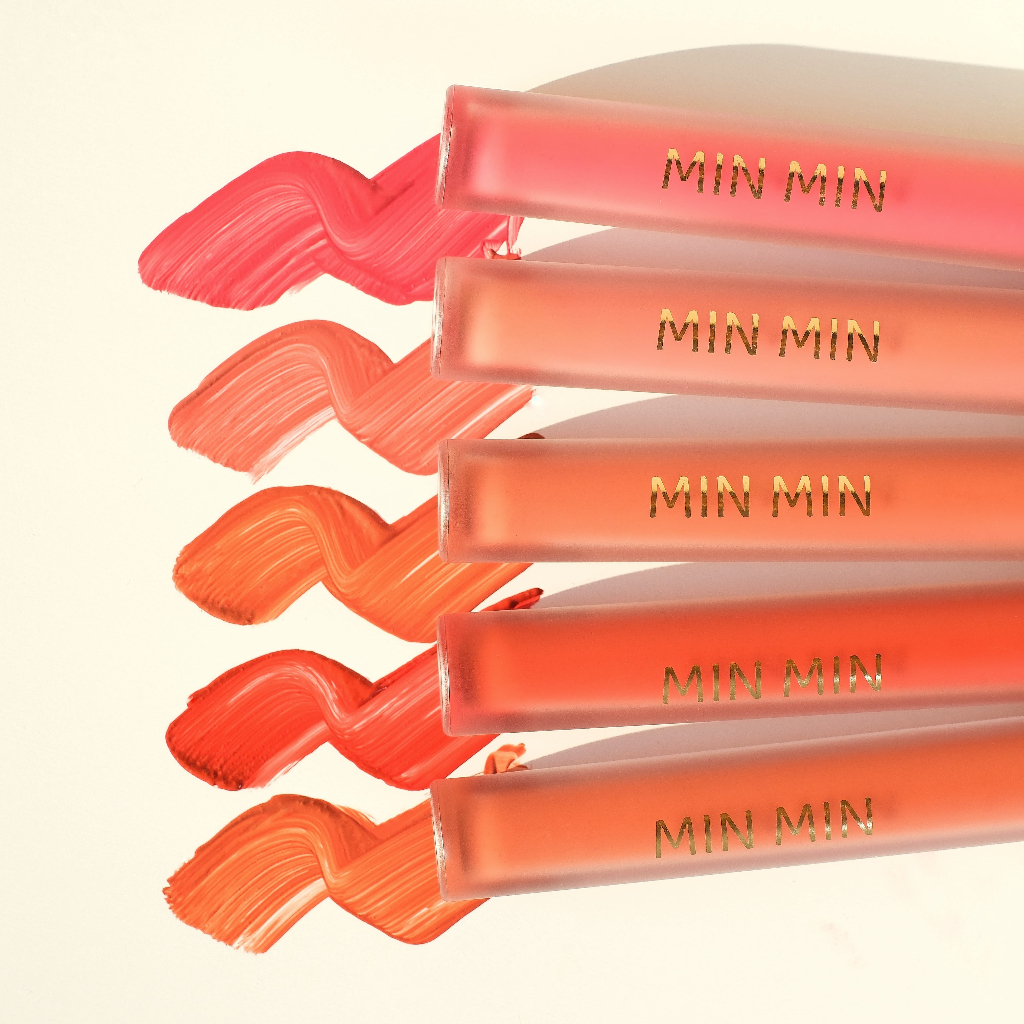 MIN MIN ORGANIC TINT OIL LIP ลิปออย ลิปออยบำรุง ลิปมีสี