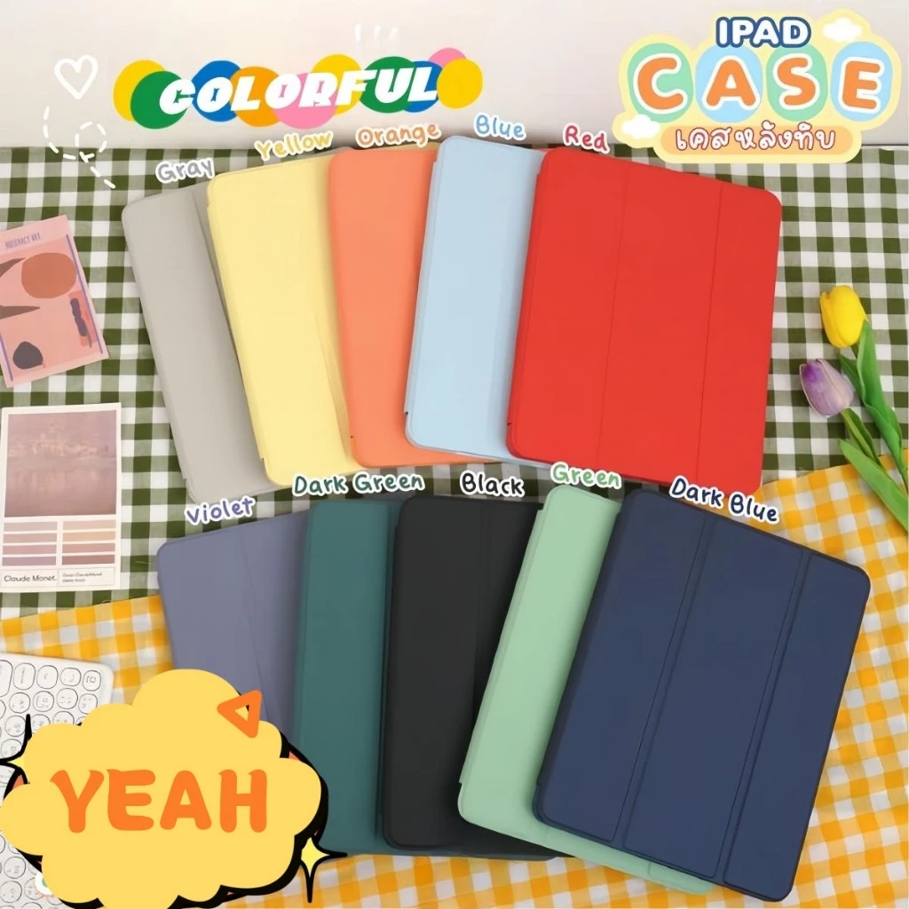 (พร้อมส่ง)Air7 Gen11เคสสำหรับไอแพด gen7/8/9 10.2 ไอแพค Air 4/5 10.9 Air3 10.5 Air1/2 9.7 mini1/2/3/4/5 mini6/7 pro11
