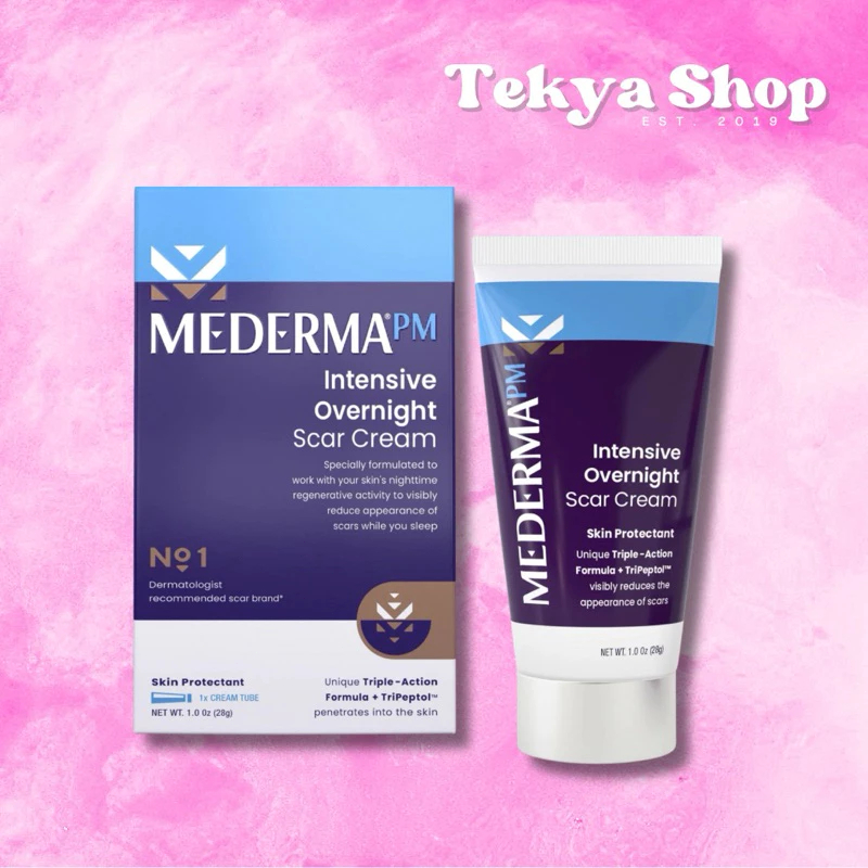 Mederma PM Intensive Overnight Scar Cream, 28 g