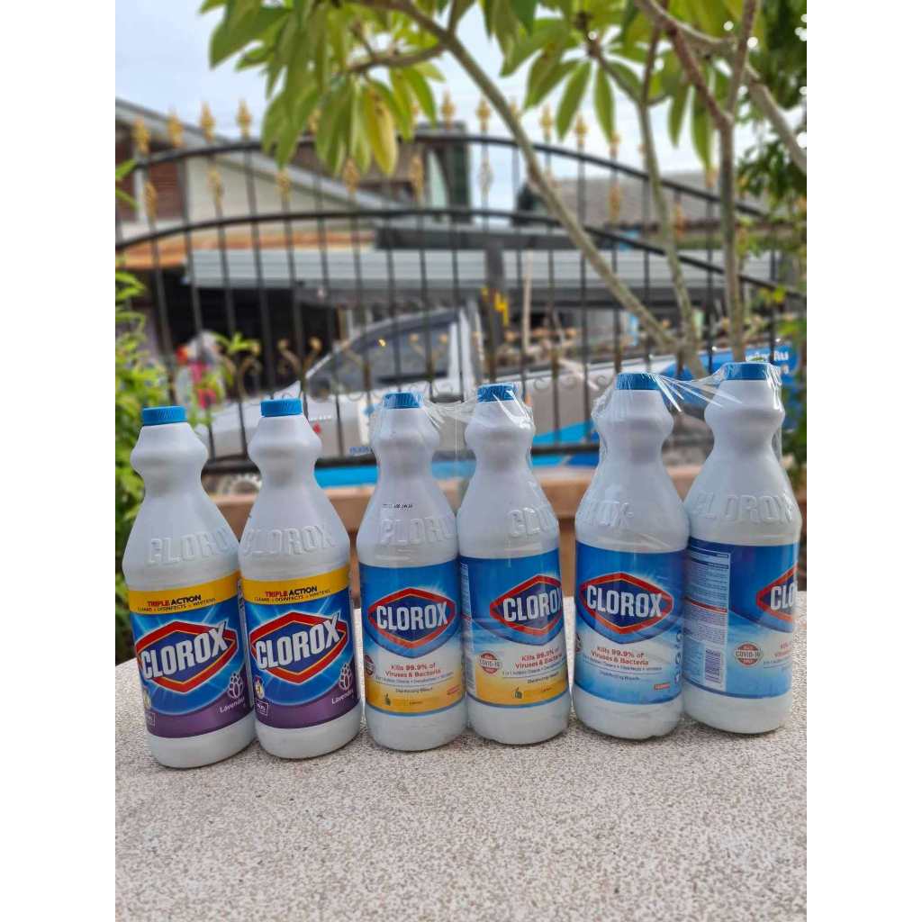 CLOROX total disinfections น้ำยาทำความสะอาดและฆ่าเชื้อโรคขนาด1000ml 2กลิ่นพร้อมส่ง มีราคาส่ง