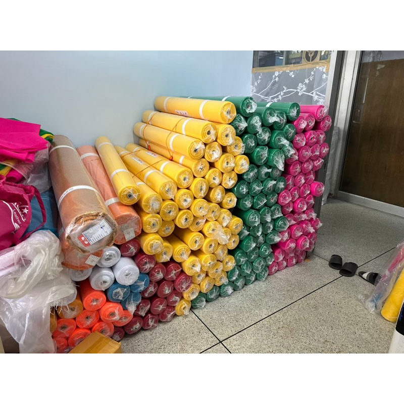 ผ้าแพร ผ้า3สี ผ้า7สี สามสี เจ็ดสี กว้าง 36 นิ้ว ผูกศาล รูปที่ 2