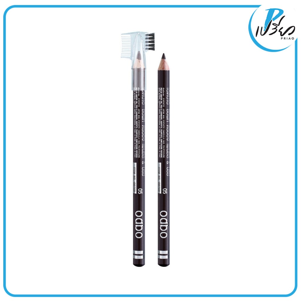 Odbo Soft Drawing pencil & brush 1.3 g.โอดีบีโอ ซอฟท์ดรออิ้ง เพ็นซิล&บรัช OD760 ขนาด 1.3 กรัม