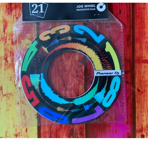 สติกเกอร์ Size "M" สำหรับ ddj sr ddj sr2 ddj rr ddj rx ddj sx ddj sx2 ddj sx3 ddj 800 1 ชุดมี 2 ชิ้น