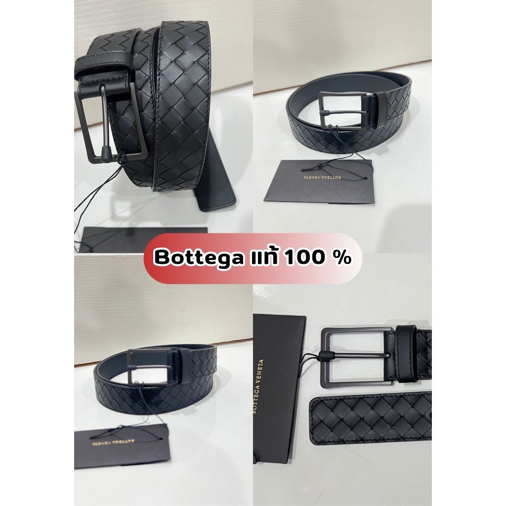 พร้อมจัดส่ง ของแท้ 100 %  Bottega Veneta Belt for Men BOTTEGA VENETA