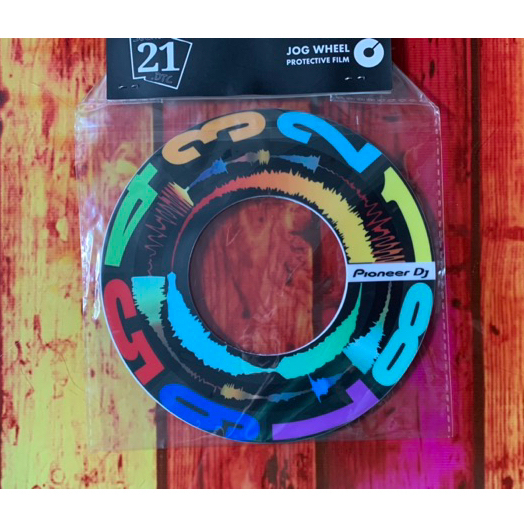 สติกเกอร์ Size "M" สำหรับ ddj sr ddj sr2 ddj rr ddj rx ddj sx ddj sx2 ddj sx3 ddj 800 1 ชุดมี 2 ชิ้น