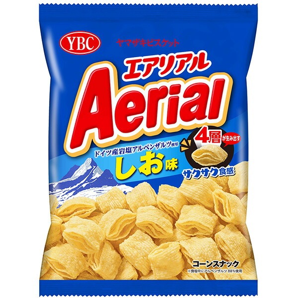 [พร้อมส่ง] YBC Aerial Salt Flavour Corn Chips 65g ข้าวโพดอบกรอบรสเกลือ จากประเทศญี่ปุ่น