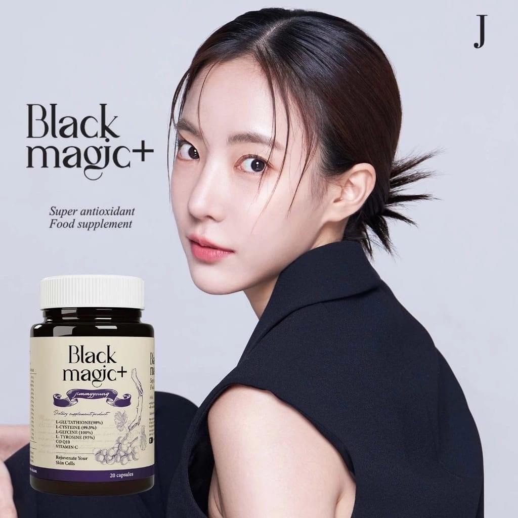 Black magic premium GSH CE-II Invisible Capsule กลูต้าแบล็คเมจิก แคปซูลล่องหน สูตรใหม่