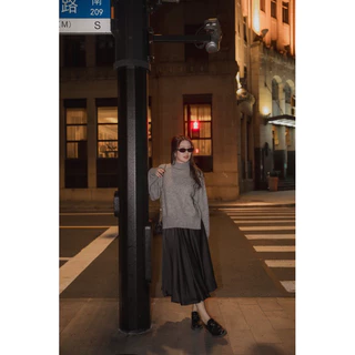 SATIN BALLOON SKIRTS กระโปรงผ้าซาติน ทรงบอลลูน แบบยาว งานดีมาก สวยหรูมากๆค่ะ