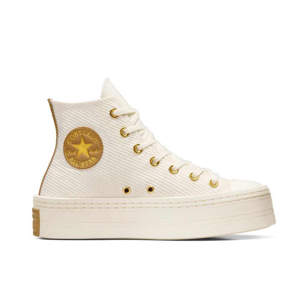 CONVERSE รองเท้า CTAS MODERN LIFT PLAY ON FASHION HI CREAM ผู้หญิง A07204CF_S4CMXX