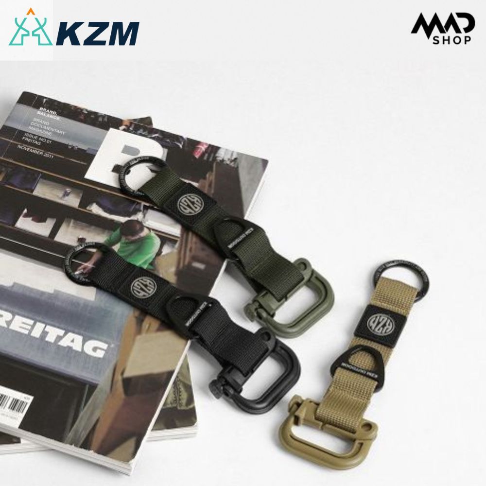 🔥พร้อมส่ง🔥KZM Outdoor Field Multi Ring พวงกุญแจ