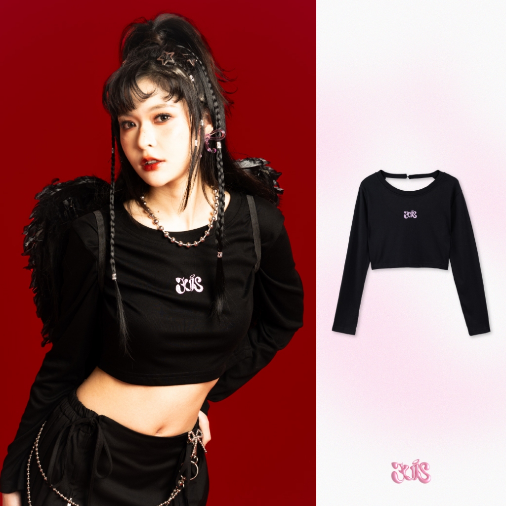 Juis - เสื้อครอป เเขนยาว รุ่น SO JUIS