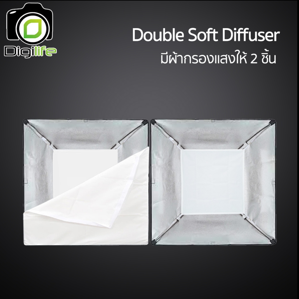 Godox Softbox SB-BW 60*60 cm. Quad Assemble Softbox ( Bowen Mount ) / Digilife Thailand