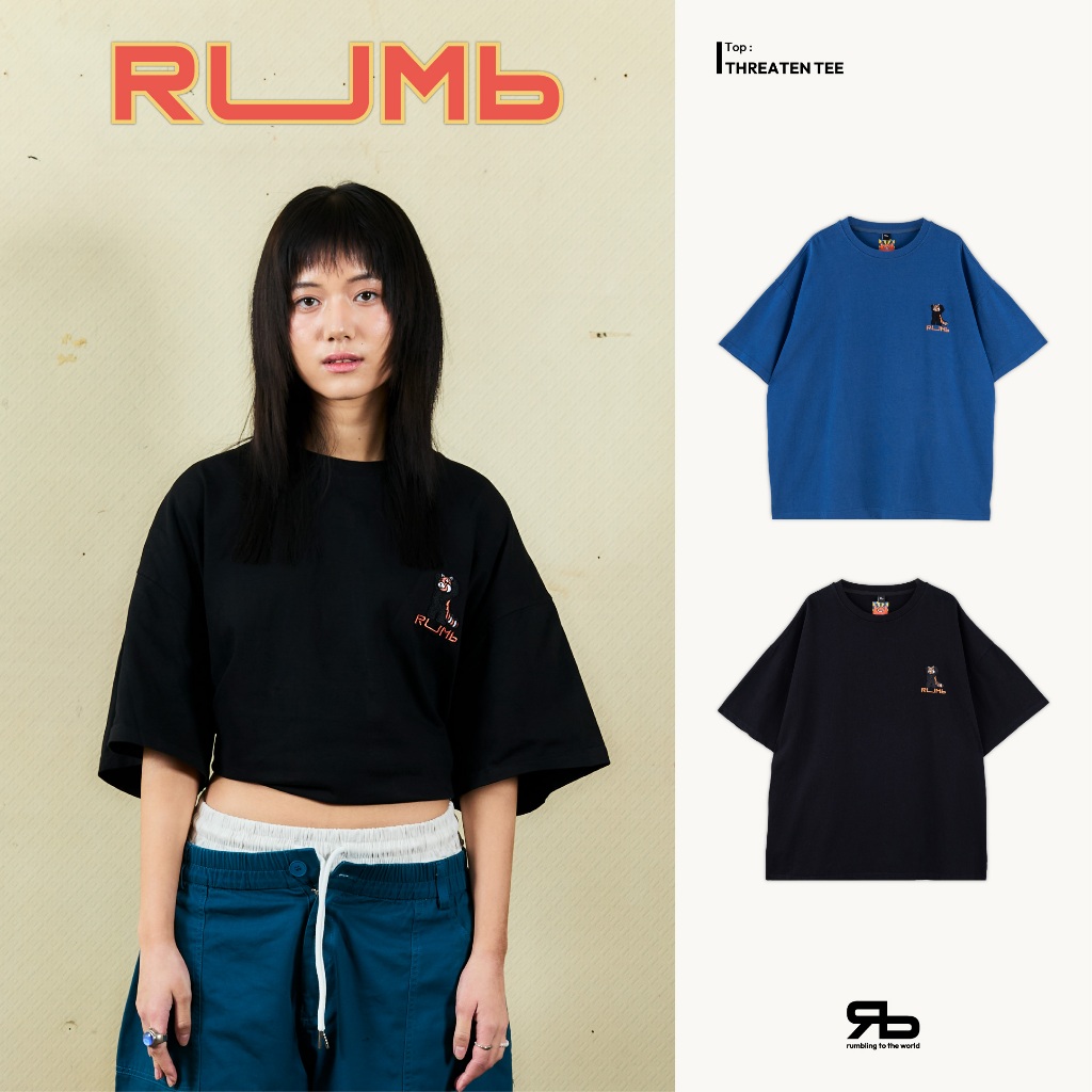 RUMb - เสื้อยืด เเขนสั้น รุ่น THREATEN TEE