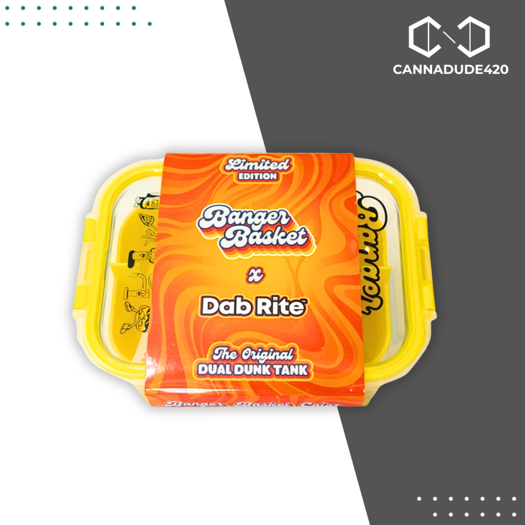 Dab Rite x Trevy Metal Banger Basket Dunk Station สำหรับวางผลิตภัณฑ์ Quartz Banger ทำความสะอาด