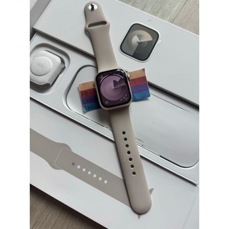 Watch Series 9 GPS อะลูมิเนียม 41มม. ( สี สตาร์ไลท์)
