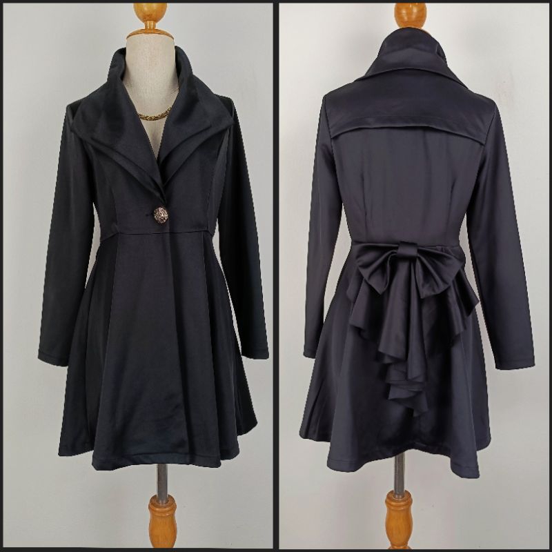 🇯🇵Vintage Gothic Style Japanese Brand Women's Coat size M🇯🇵