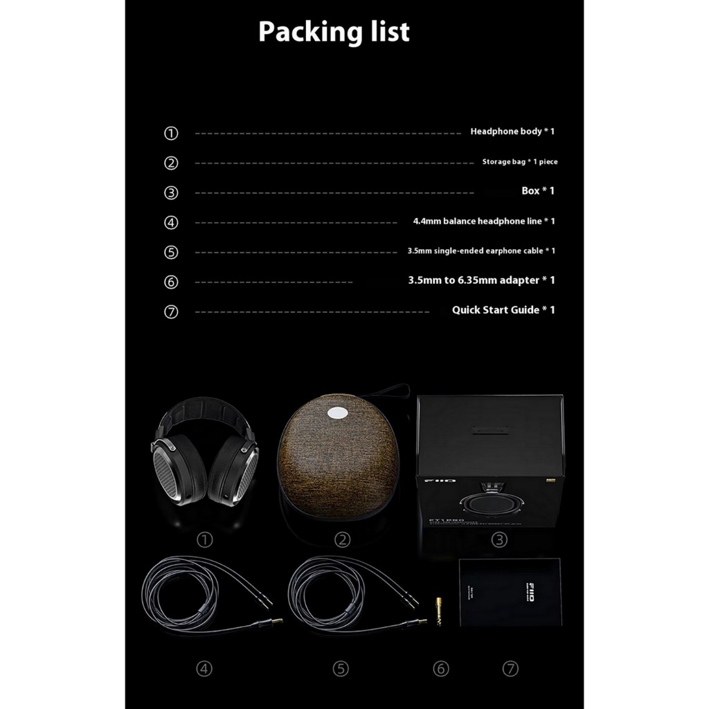 [ประกันศูนย์ไทย] FiiO FT1 PRO หูฟัง Headphones ไดรเวอร์ Planar เวทีเสียงกว้าง รองรับ Hi-Res