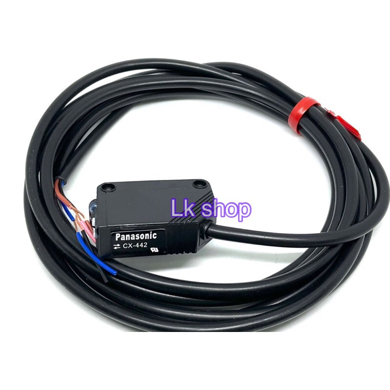 CX-442 CX442 Panasonic Photoelectric Sensor, 4สาย ระยะจับ 20mm→300mm ชนิด NPN เซ็นเซอร์ sensor พร้อม
