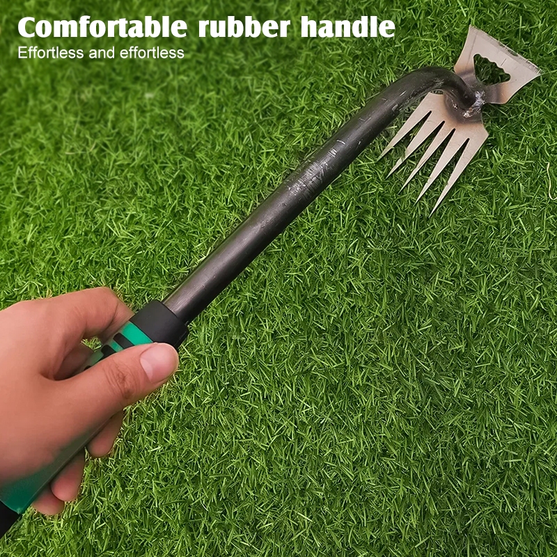 คราด จอบ คราดหญ้า คราดเหล็ก คราด คราดถอนหญ้า คราดมีด้าม คาดหญ้าเหล็ก คราดถากหญ้า ฟันถากหญ้า - รูปที่ 3