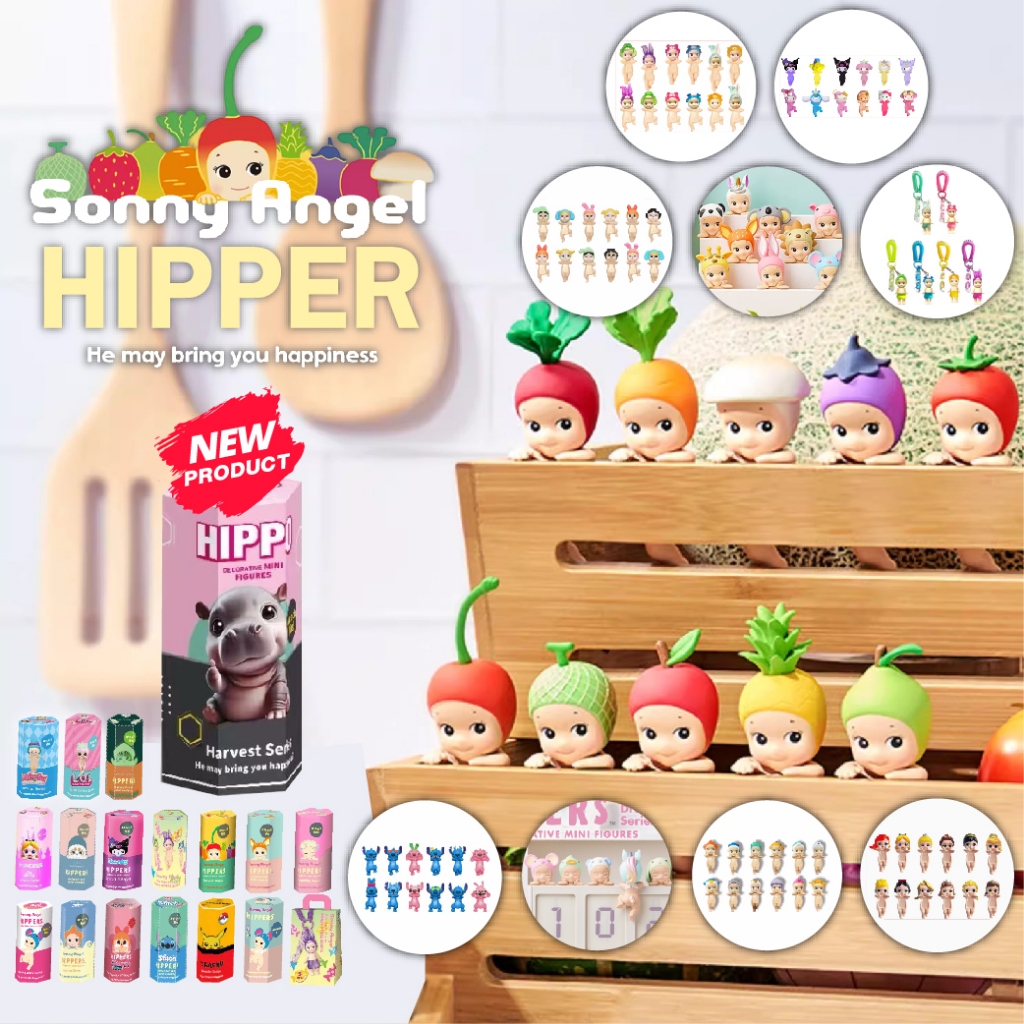 พร้อมส่งในไทย ตุ๊กตาผลไม้ ติดมือถือ เกาะโทรศัพท์ Sonny angel hippers fruit PPG ปิกาจู series