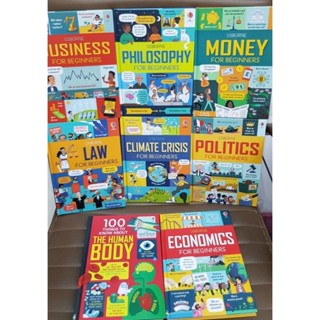 Usborne for Beginners Age 6+: Philosophy, Economic, Money, B…