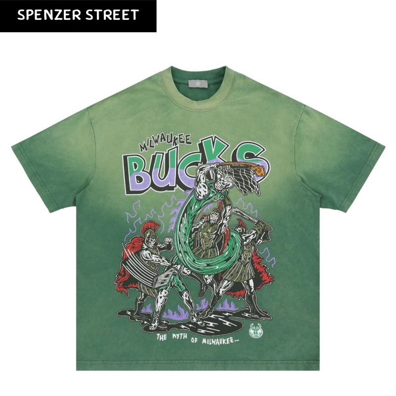 [พร้อมส่ง] Spenzer.street | Bucks โอเวอร์ไซส์ เสื้อผ้าสตรีท เนื้อผ้าดี ทันกระแส unisex 2024 ขายดี