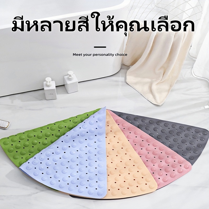 แผ่นกันลื่น แผ่นกันลื่นในห้องน้ำ/ในบ้าน แผ่นซิลิโคลน-แผ่นกันลื่น ช่วยป้องกันเด็ก ผู้สูงอายุ คนท้อง