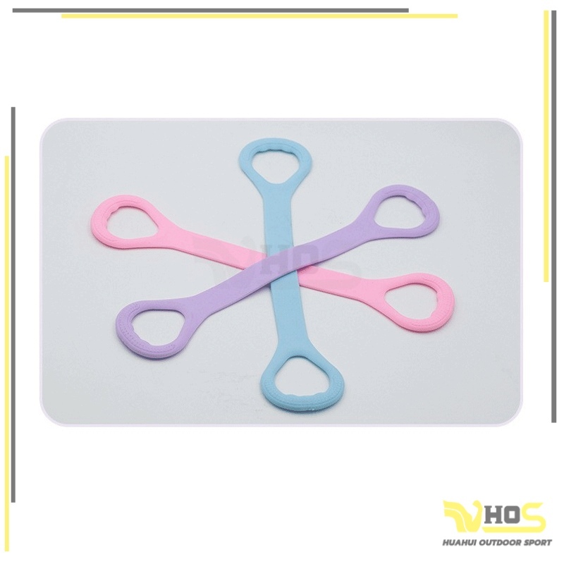 การันตีคุณภาพ เหนียว ยืดหยุ่นดี ออกกําลังกายยิมกีฬาสายรัดห องมือโยคะเปิดกลับฝึกไหล สายรัดยืดโยคะ - รูปที่ 4