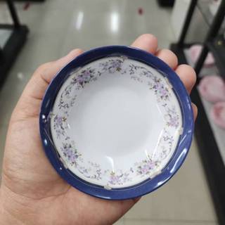 1ชิ้นถ้วยน้ำจิ้มทรงตื้นกว้าง3.5นิ้ว ลายลิตเติ้ลบูเก้