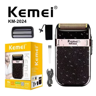 Kemei KM-2024 เครื่องโกนหนวด ไฟฟ้าไร้สาย แข็งแรง ทนทาน