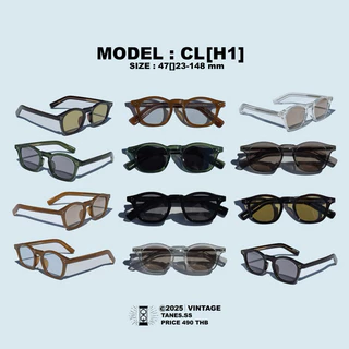 TANES.SS | CL [BLUE-AUTO LENS] [SUN GLASSES UV400] ดีไซน์สุดวินเทจ