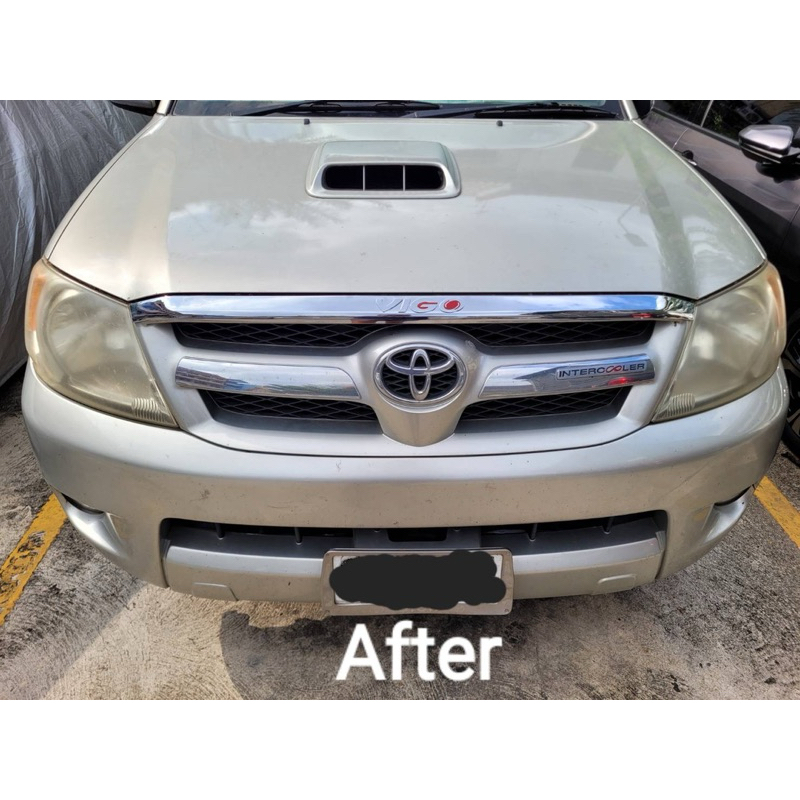 คิ้วกระจัง  Toyota Vigo 2005 2006 2007 โครเมี่ยม ( FGG-T-V-CH-1P )