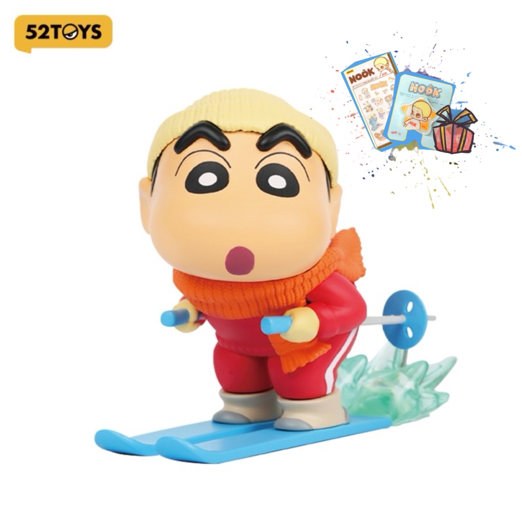52TOYS Crayon Shinchan Daily Life 2 Series Blind Box Figure Toyโมเดล ของเล่นเด็ก