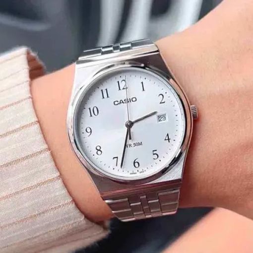 Casio นาฬิกาข้อมือ Unisex รุ่น MTP-B145D-7BVDF watch quartz