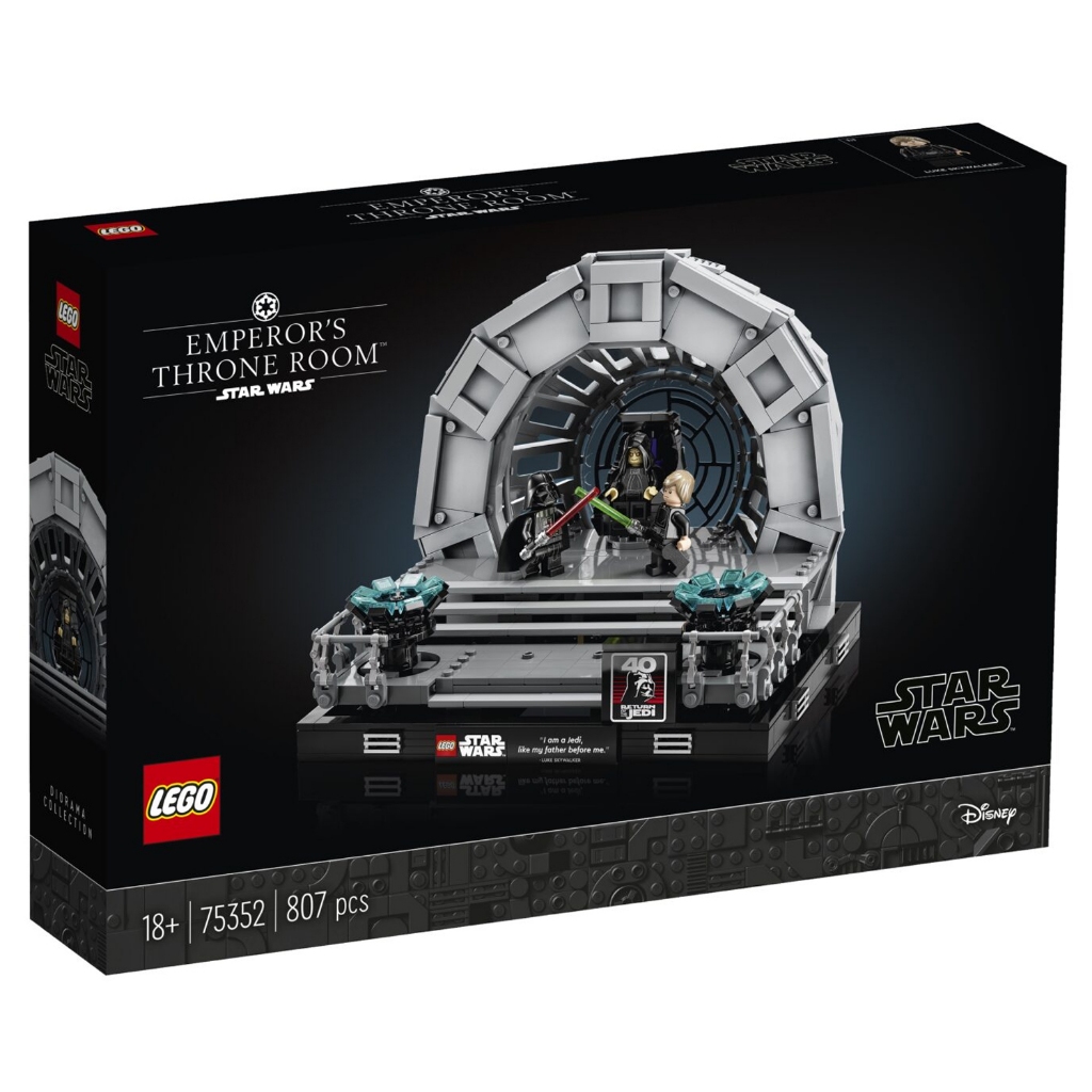 75352 : LEGO Star Wars Emperor's Throne Room Diorama (สินค้ากล่องไม่สวย)