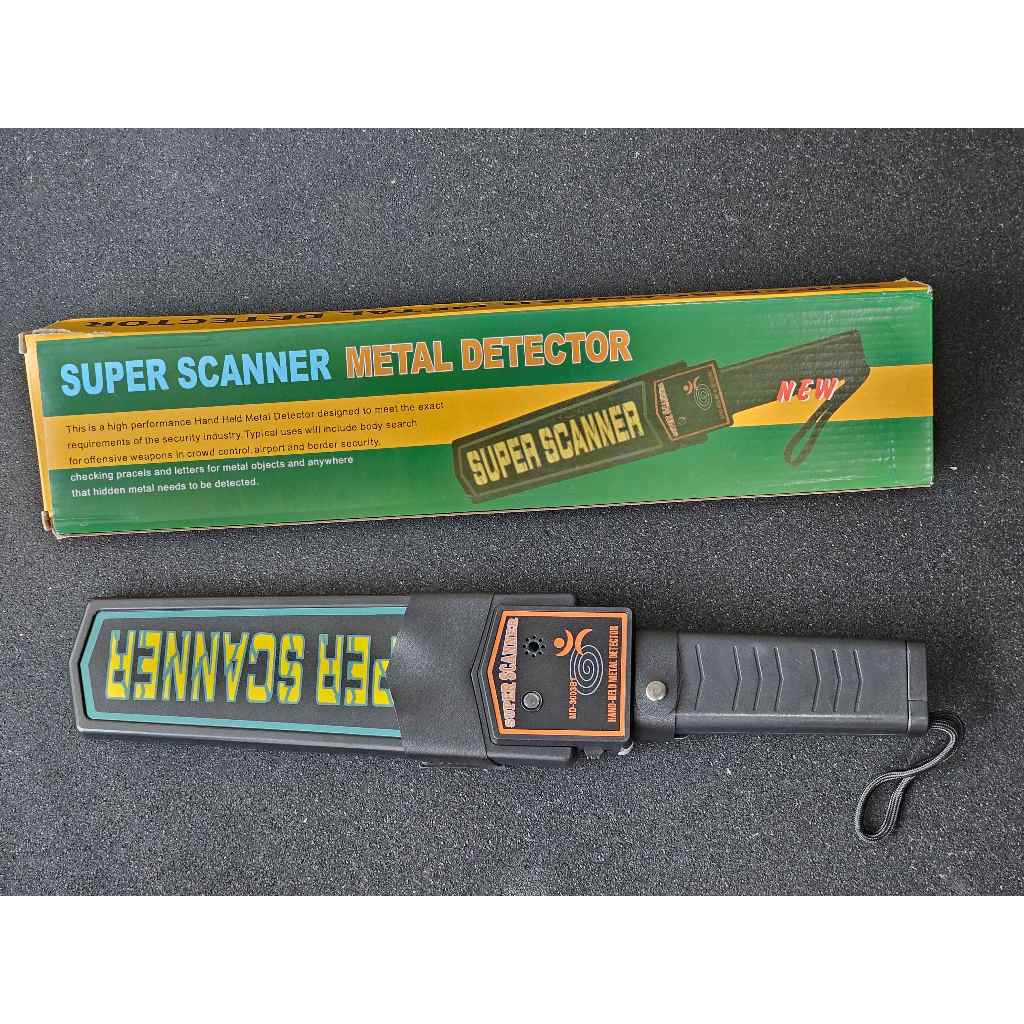 เครื่องตรวจจับโลหะ Super Scanner