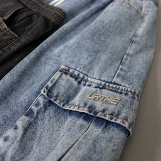 URTHE - กางเกงขาสั้น คาร์โก้ รุ่น SUPER CARGO DN SHORTS