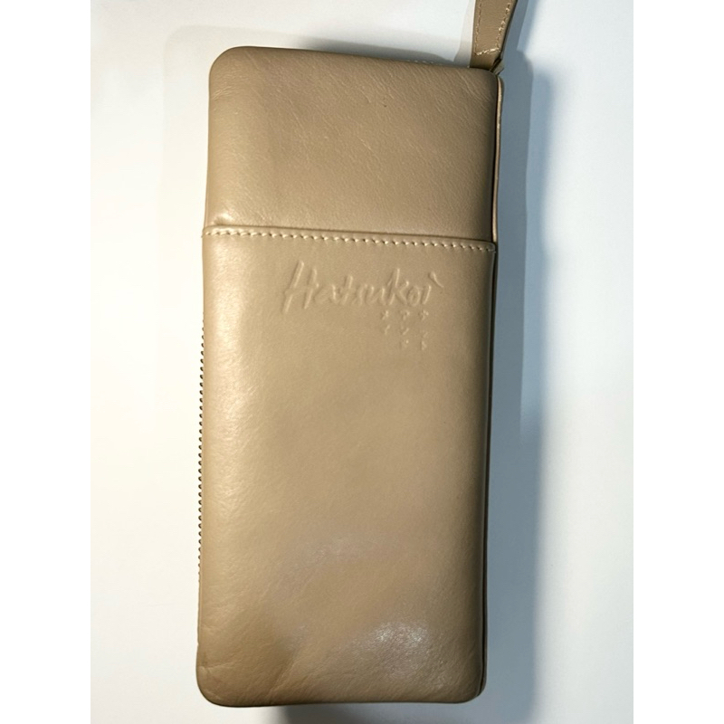 กระเป๋าสตางค์ Hatsukoi มือสอง  สีเบจ