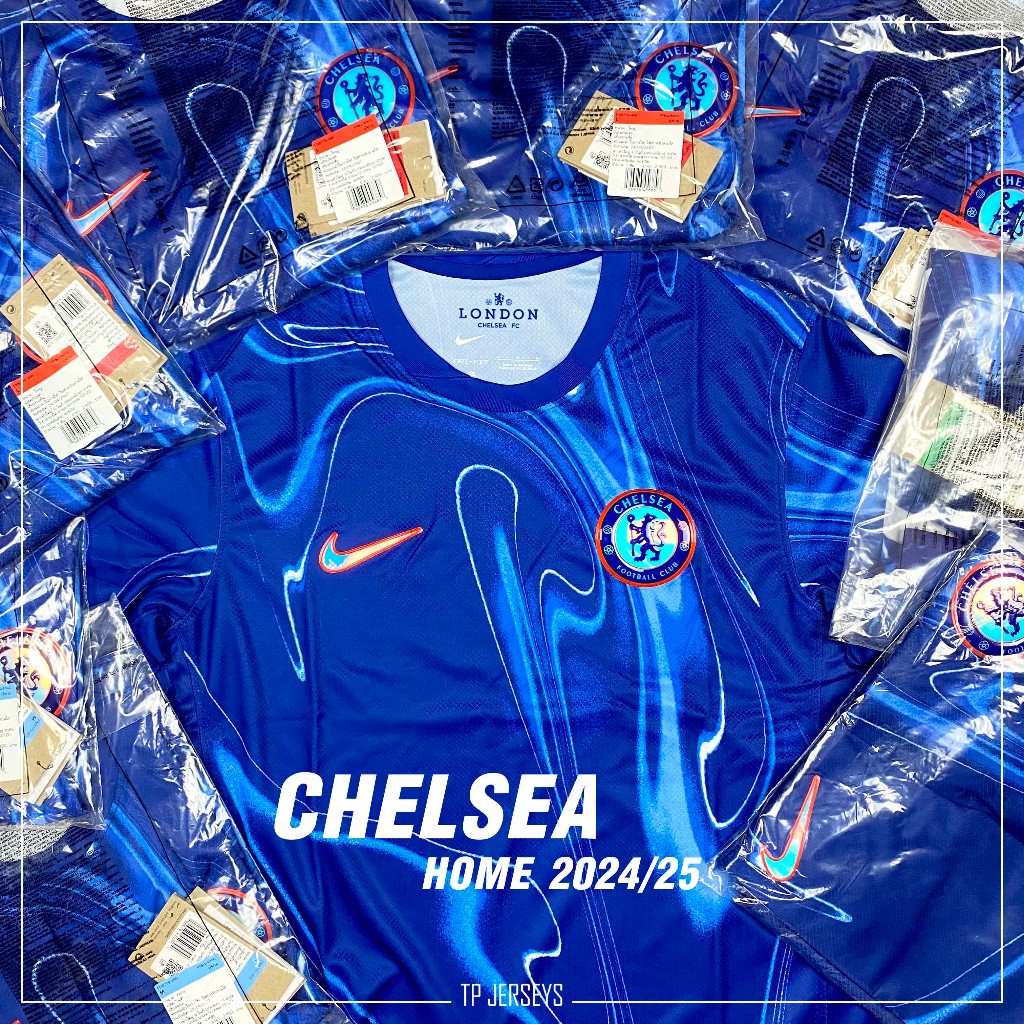 เสื้อฟุตบอล Chelsea Home 2024/25 เสื้อเชลซี ของแท้