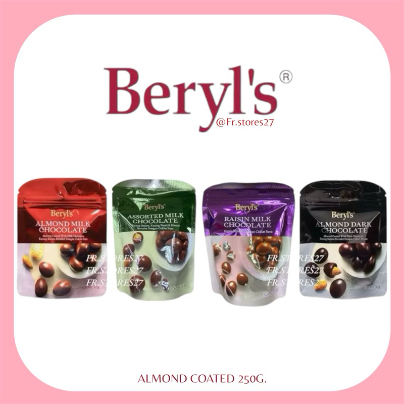 Beryl’s Almond Coated 250กรัม