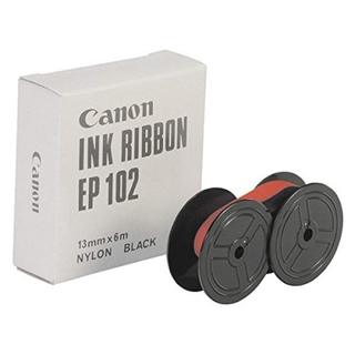 EP-102 หมึกสีดำ-สีแดง ผ้าหมึกเครื่องคิดเลขพิมพ์กระดาษ Canon ของแท้ ของใหม่