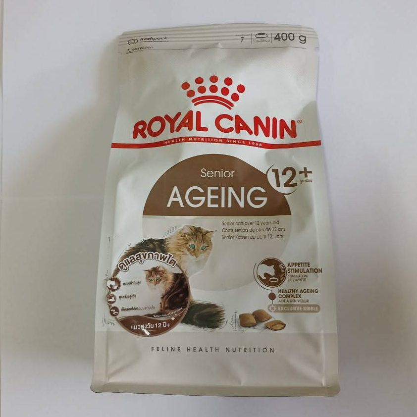 Royal Canin Senior Ageing12+ แมวสูงวัย 12ปี 400กรัม