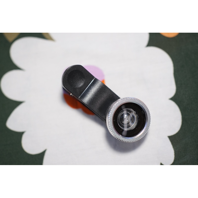 Fish eye lens for telephone