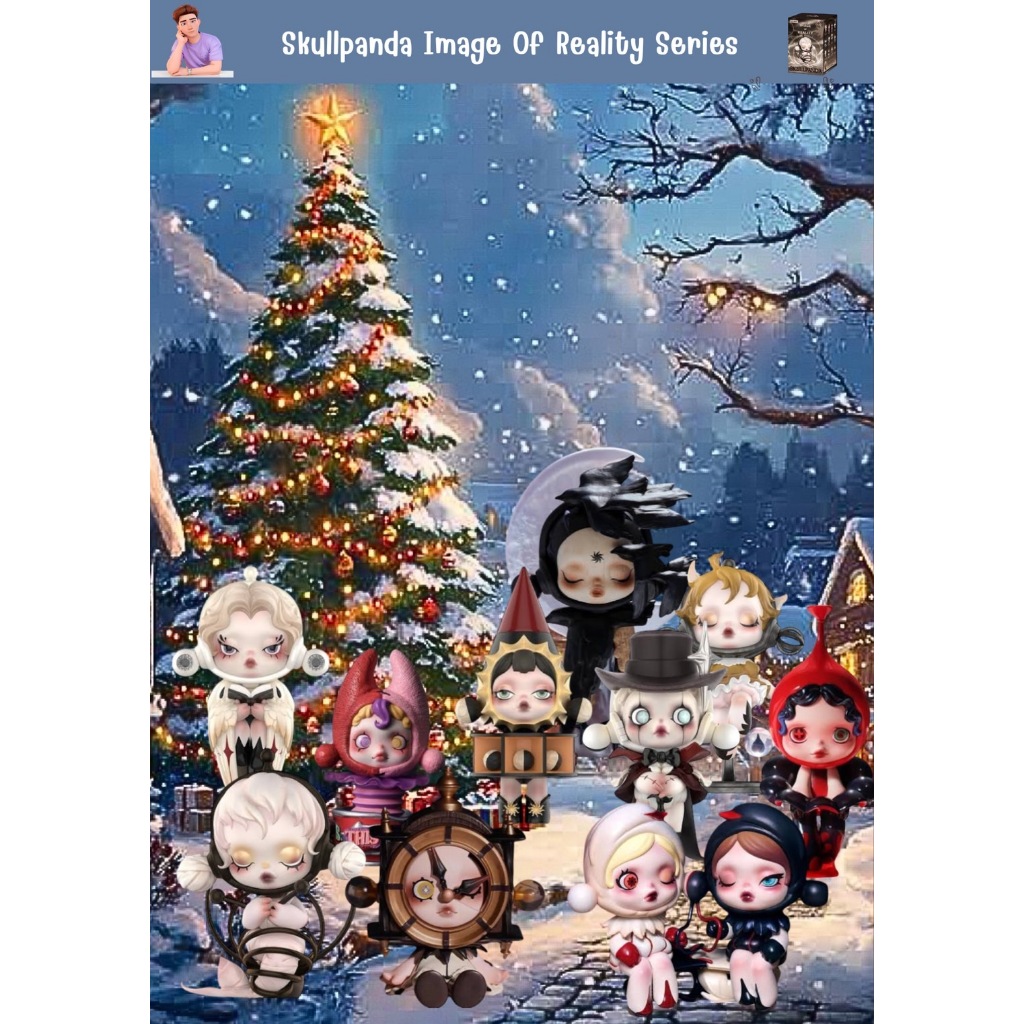 (จุ่ม) SKULLPANDA Image Of Reality Series [POP MART]{พร้อมส่ง }