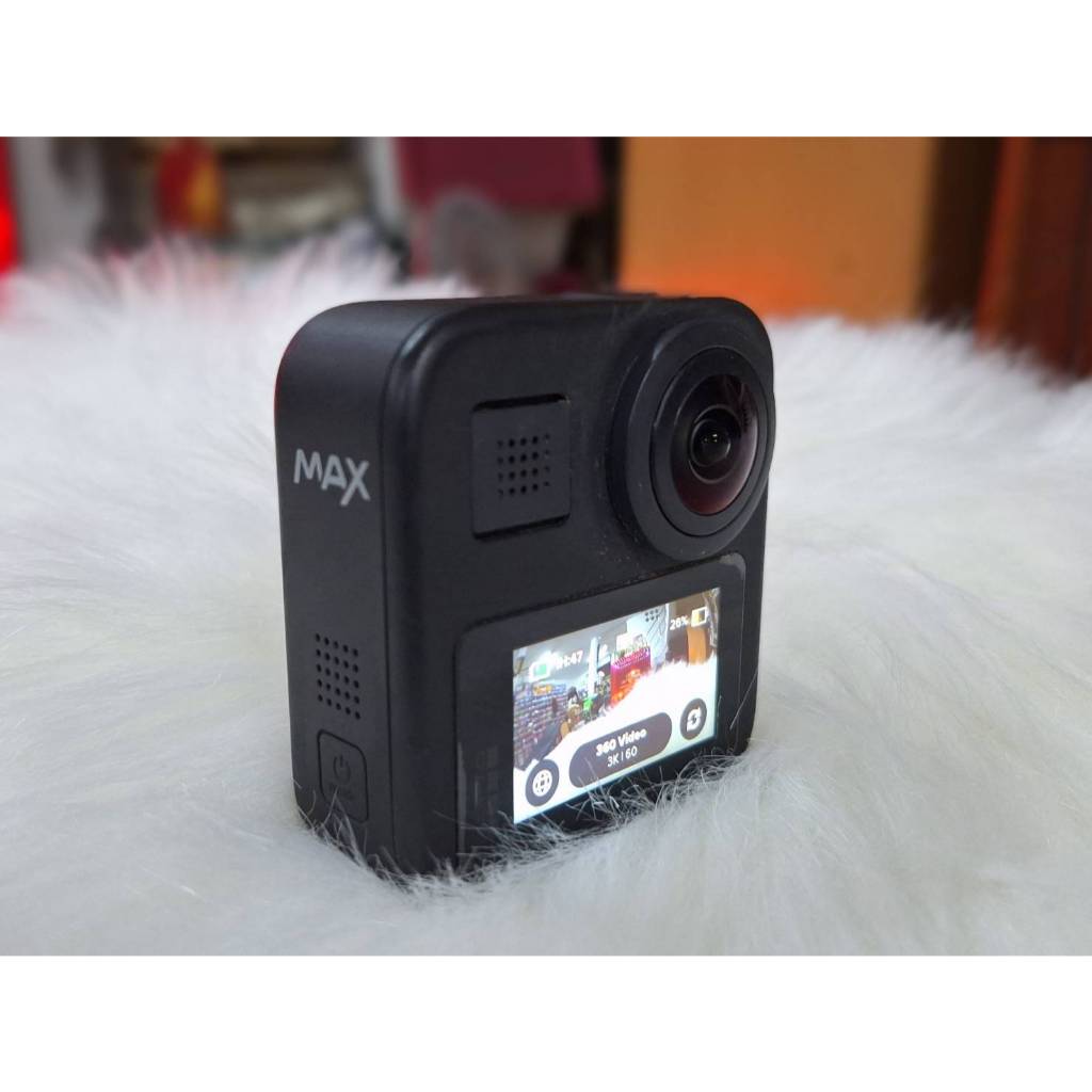 กล้อง GoPro MAX 360 กล้องโกโปร 360 องศา Action Camera มือสองสภาพดีมีลอยนิดหน่อย แถมแบต2อัน