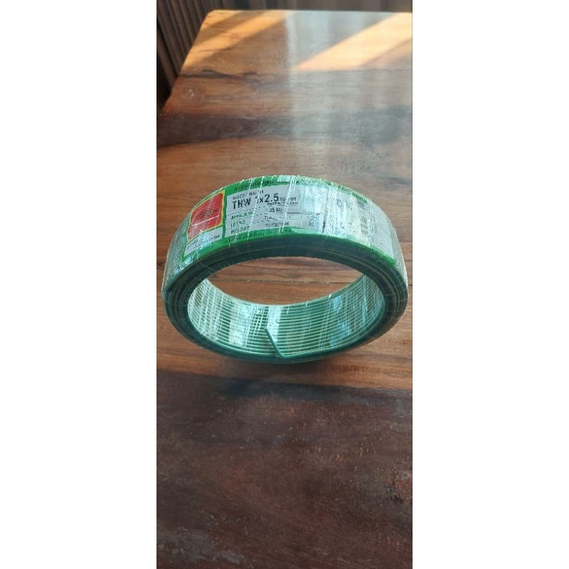 สายไฟ THW 1x2.5 Sqmm. (50เมตร)  Thai Union