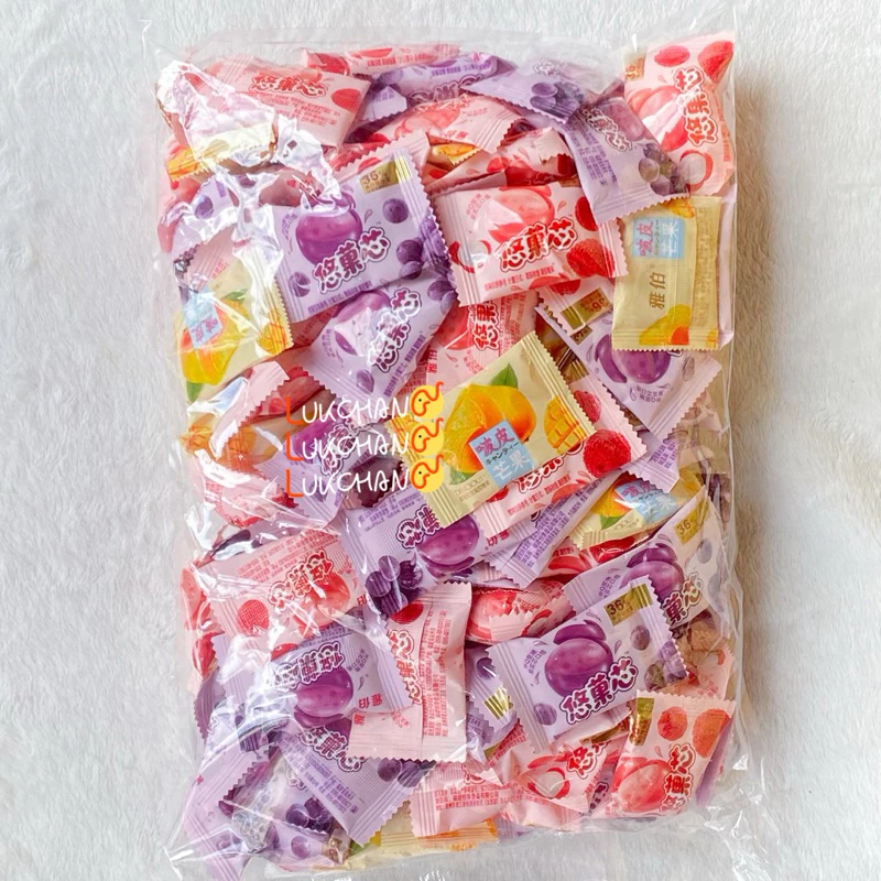 เยลลี่ ผลไม้ ปอกเปลือก 500g 1000g **พร้อมส่ง