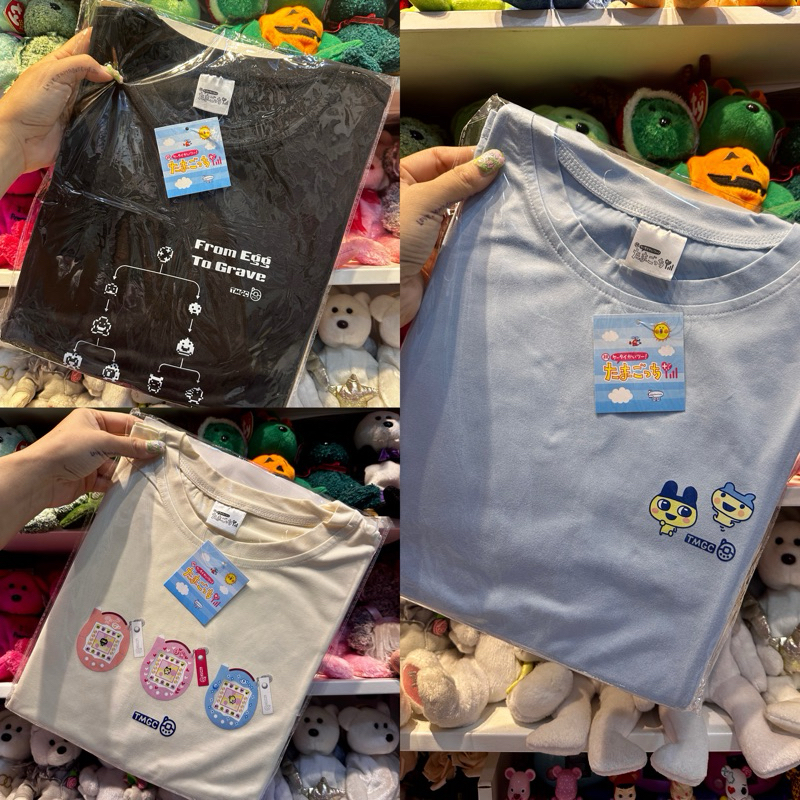 ทามาก็อตจิเสื้อลายTamagotchi 🇯🇵 bandai แท้นำเข้าจากญี่ปุ่น🎀พร้อมส่งในไทย