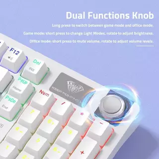 คีย์บอร์ดไร้สาย - AULA S98 - Gasket Mechanical Keyboard คีย์ไทย รับประกัน 2 ปี